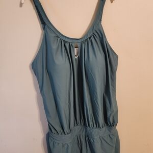 BloomChic Green Swimsuit With Pockets